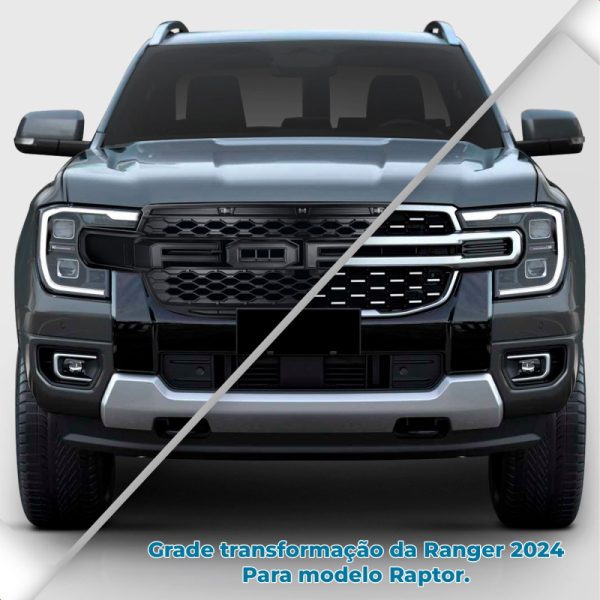 Grade Frontal Ford Ranger 2024 Modelo Raptor - Imagem 3